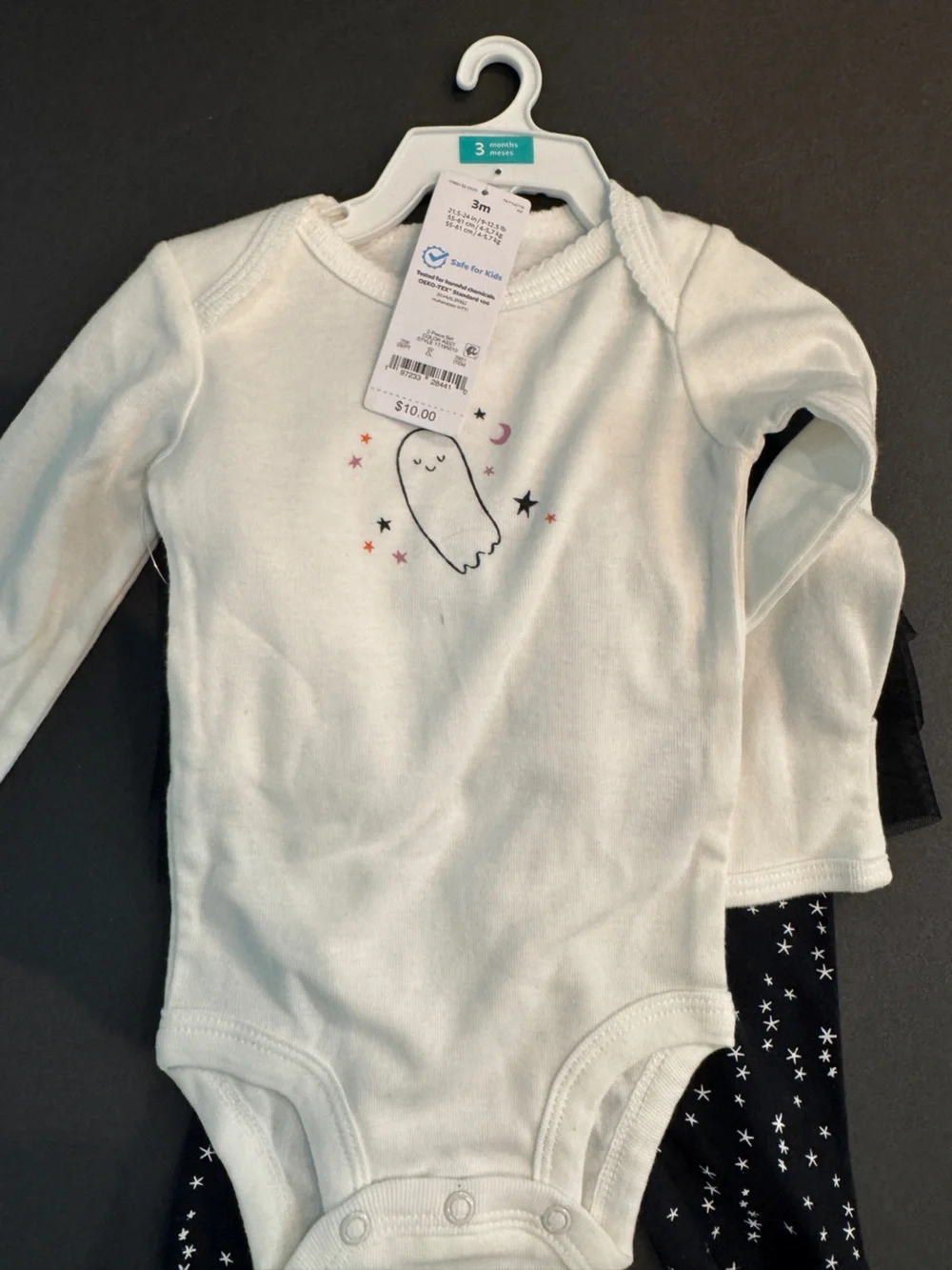 NWT Halloween set of 2 matching pieces baby girls sz 3M